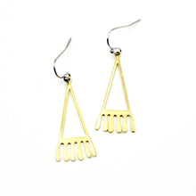 Whimsical Triangle Earrings