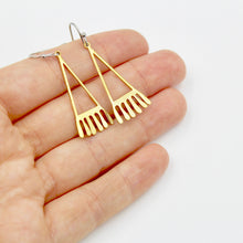 Whimsical Triangle Earrings