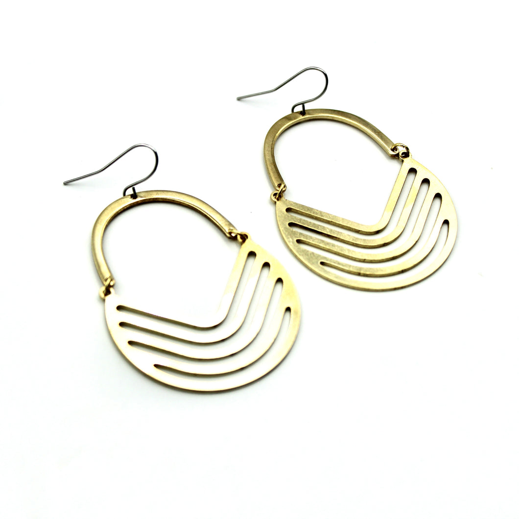 Hanging Basket Earrings