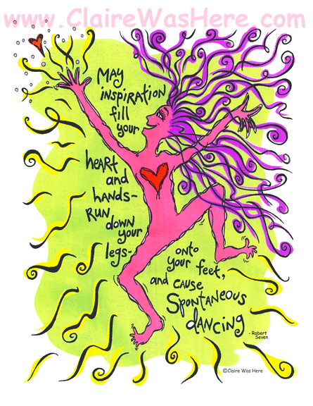 May inspiration fill your heart