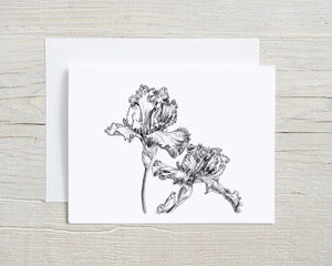 Irises Card