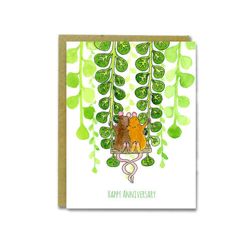 Anniversary Mice Card