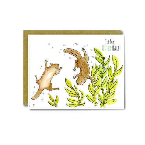 Otter Half Card
