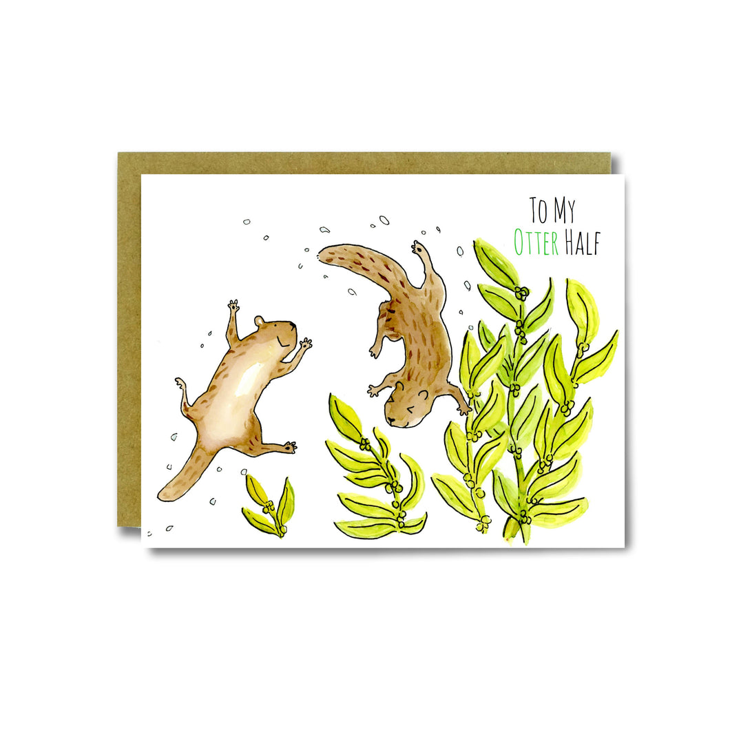 Otter Half Card