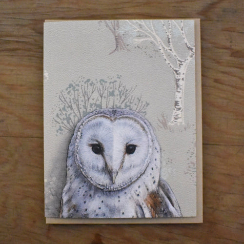 *Notecard - Barn Owl