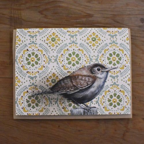 *Notecard - House Wren