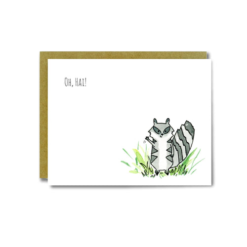 Oh Hai Card