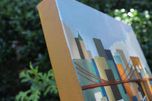 NYC Brooklyn Bridge Original Painting