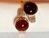 Onyx and Carnelian Ring
