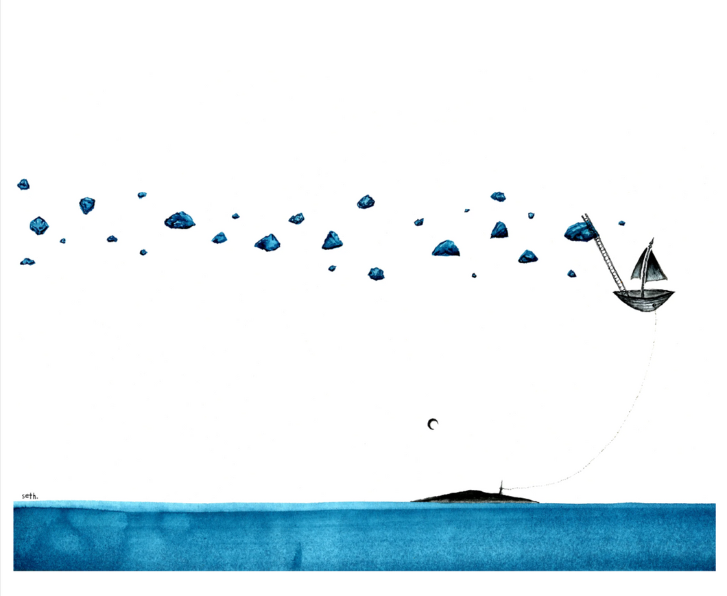 New Worlds Print - Basecamp