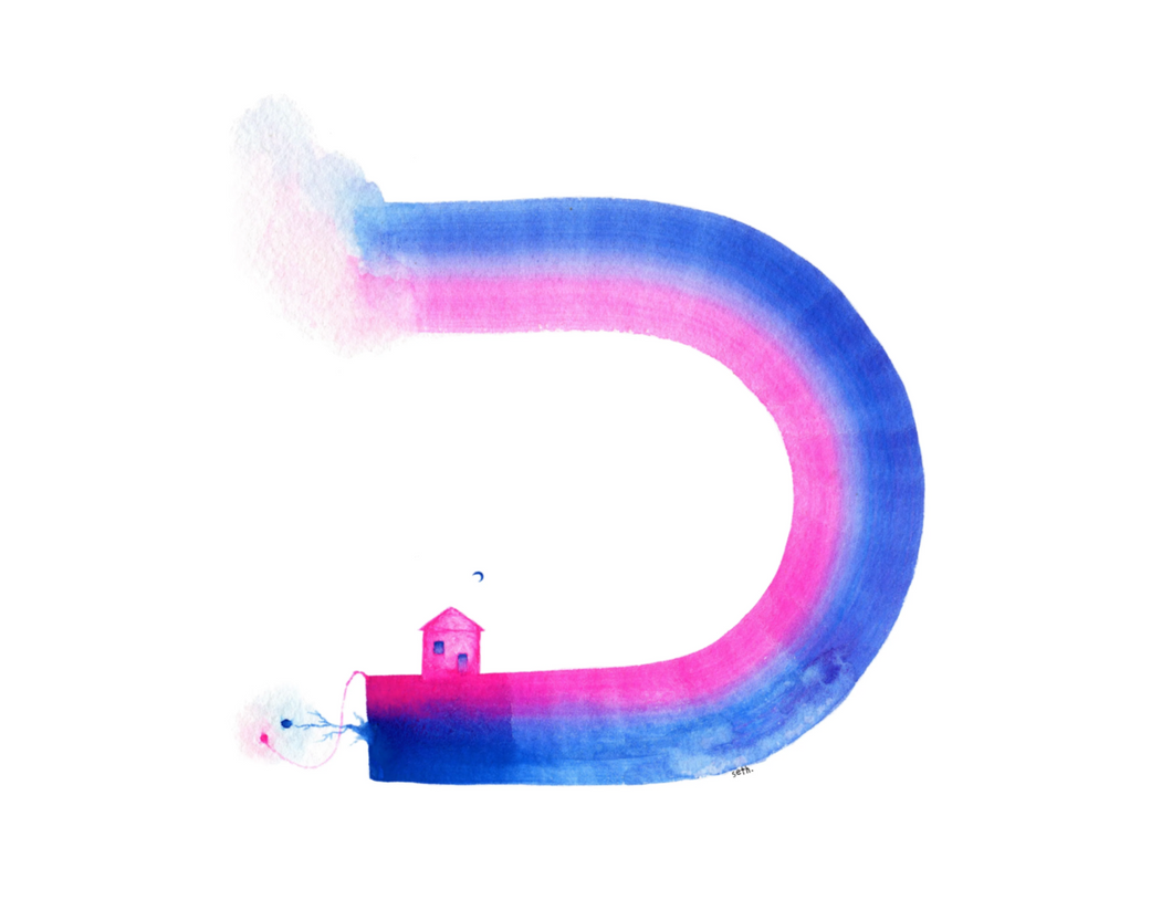 New Worlds Print - The Curvature of Being