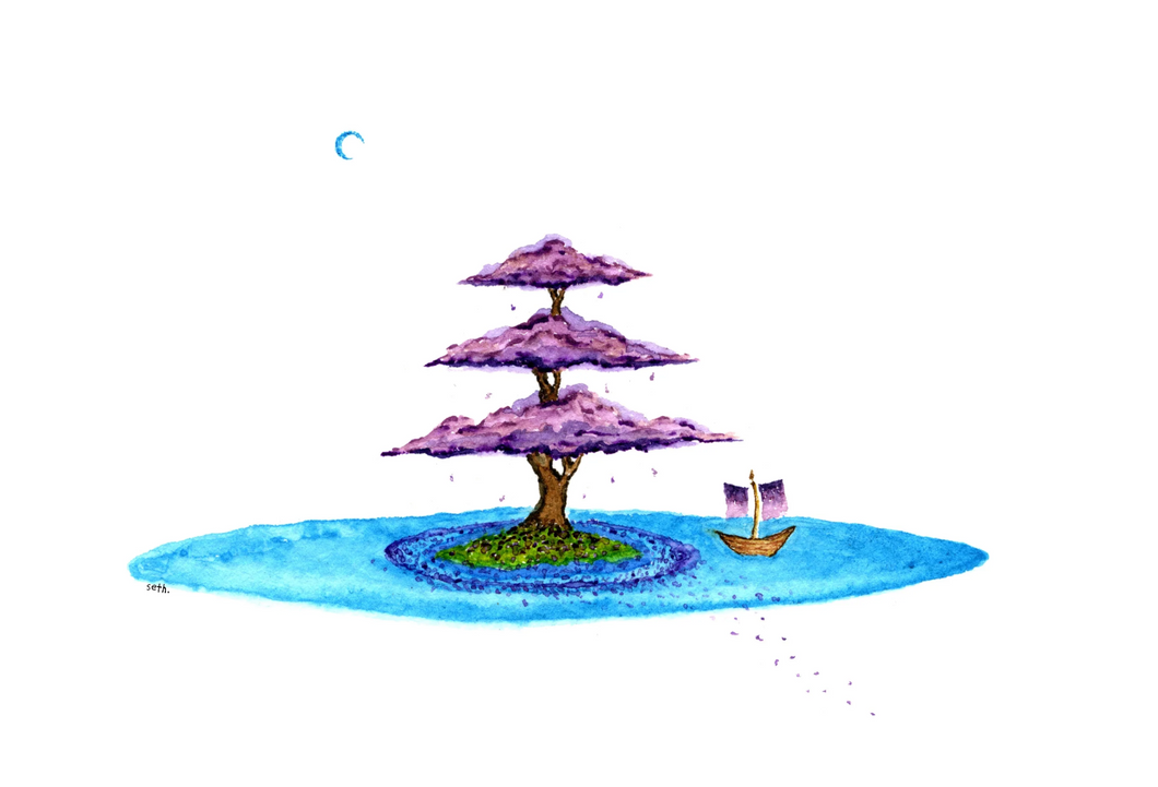 New Worlds Print - Haven