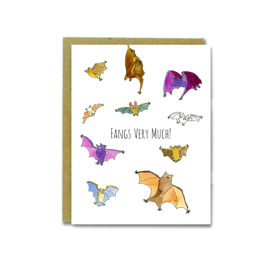Fangs Very Much Card