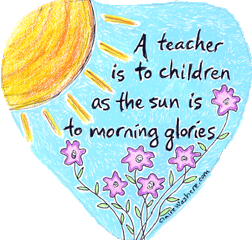 A teacher is to children