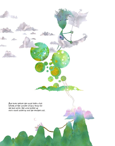 Framed Print - The Inexhaustible Dreams of Savanah