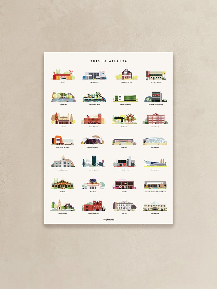 This is Atlanta Poster XL