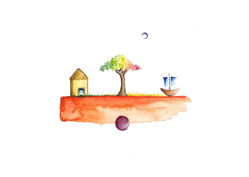 New Worlds Print - Balance