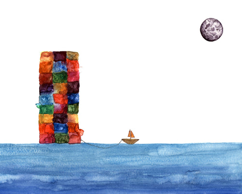 New Worlds Print - Grand Cargo