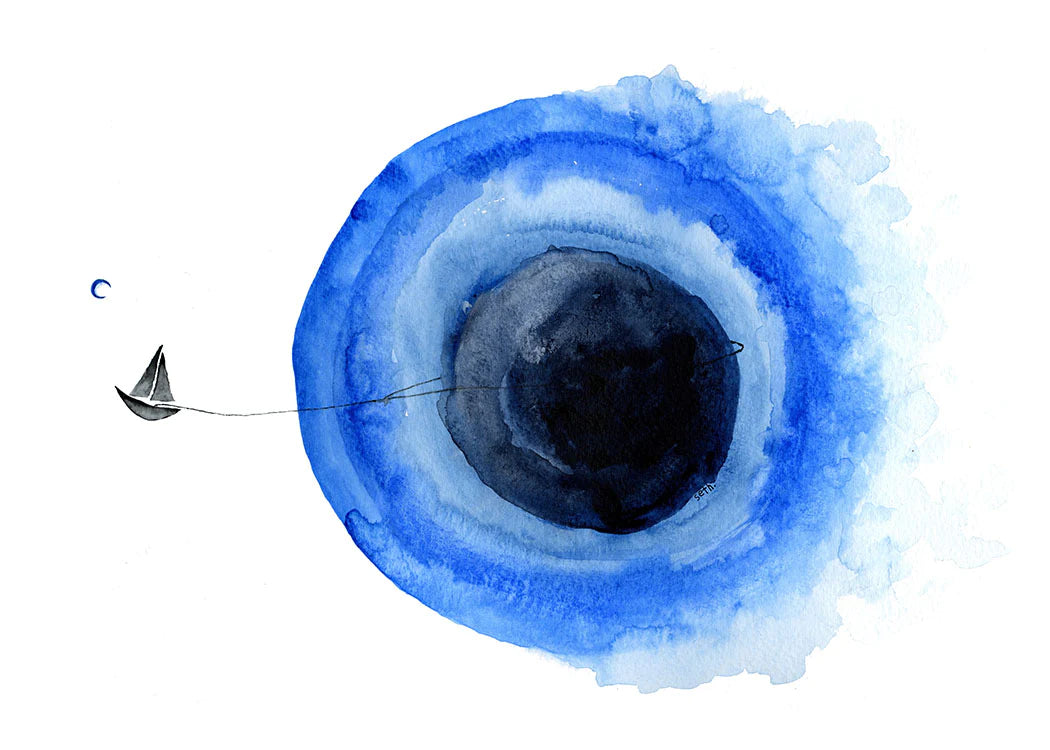 New Worlds Print - In Search of a Place for a Fallen Star