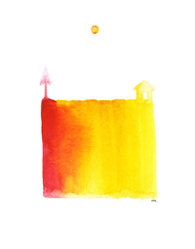 New Worlds Print - Golden Hour