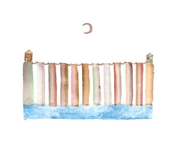 New Worlds Print - Bridge Builders