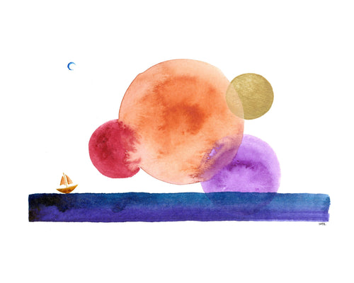 New Worlds Print - The Constellation of Today