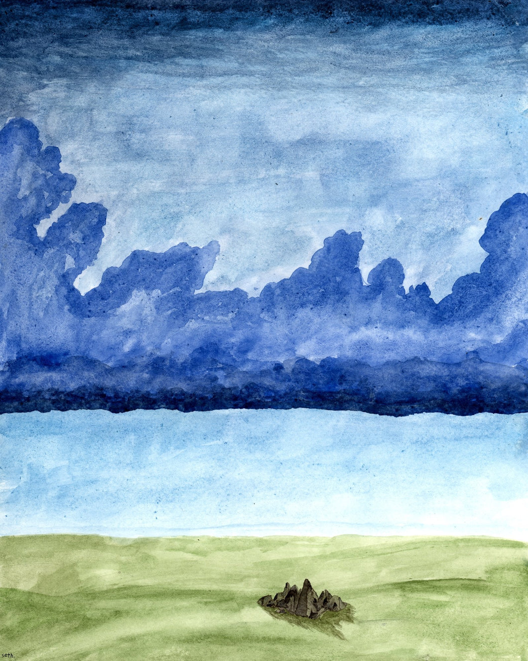 New Worlds Print - Where Dreams Go To Rest