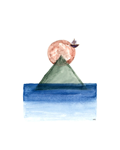 New Worlds Print - The Study of Space