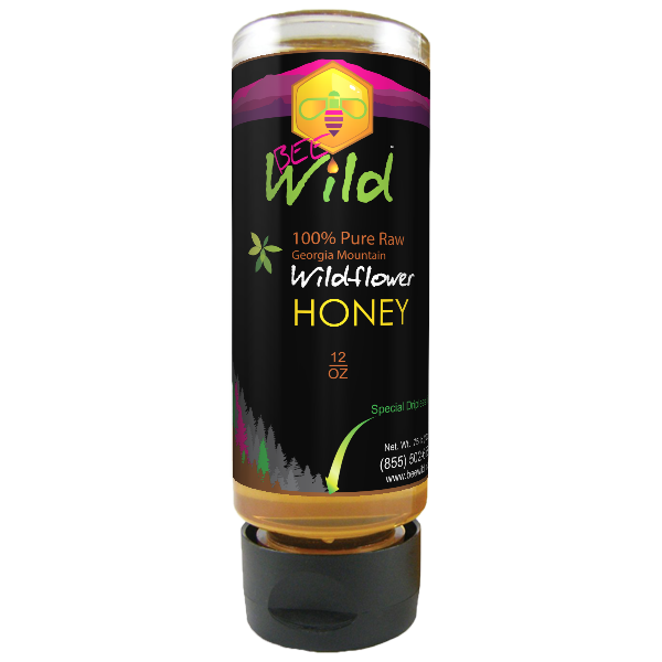 Raw Wildflower Honey - 12oz