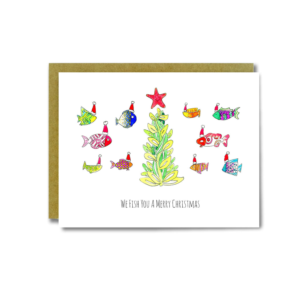 Fish You A Merry Xmas Card