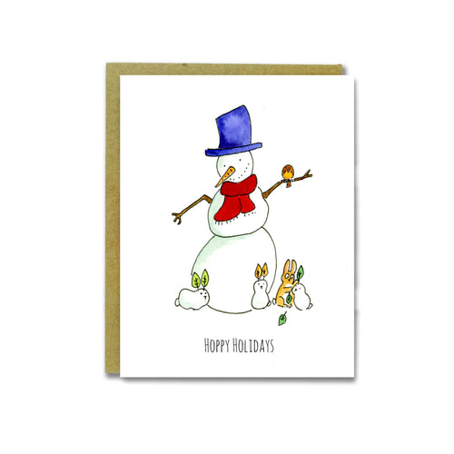 Hoppy Holidays Card