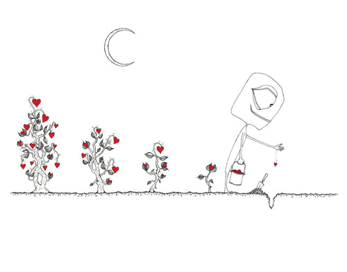 Framed Print - Eugene - Just as Quickly as you can Plant It