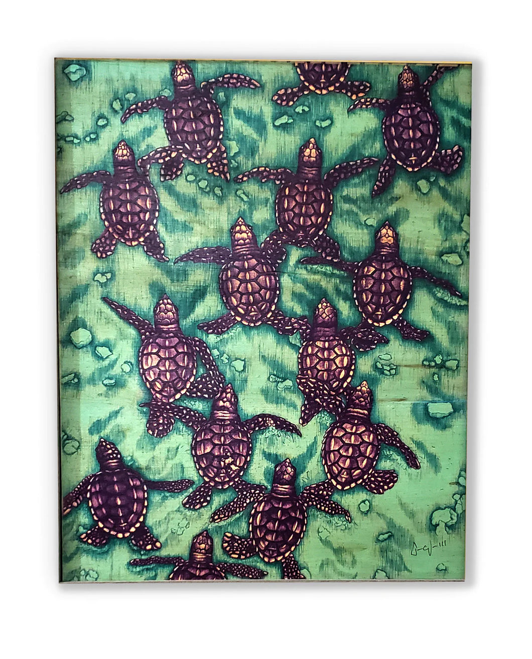 Baby Turtles-Purple
