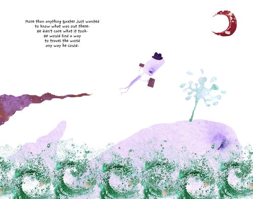 Small Tales Print - Baxter Sees His Chance