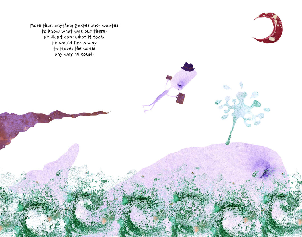 Small Tales Print - Baxter Sees His Chance