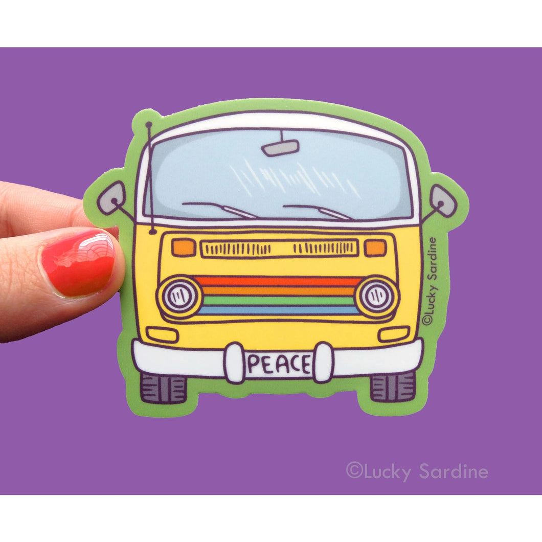 Hippie Van, Peace, Rainbow
