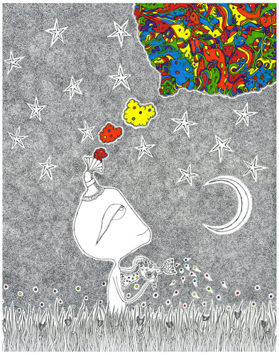 Someworld print - Dreamer