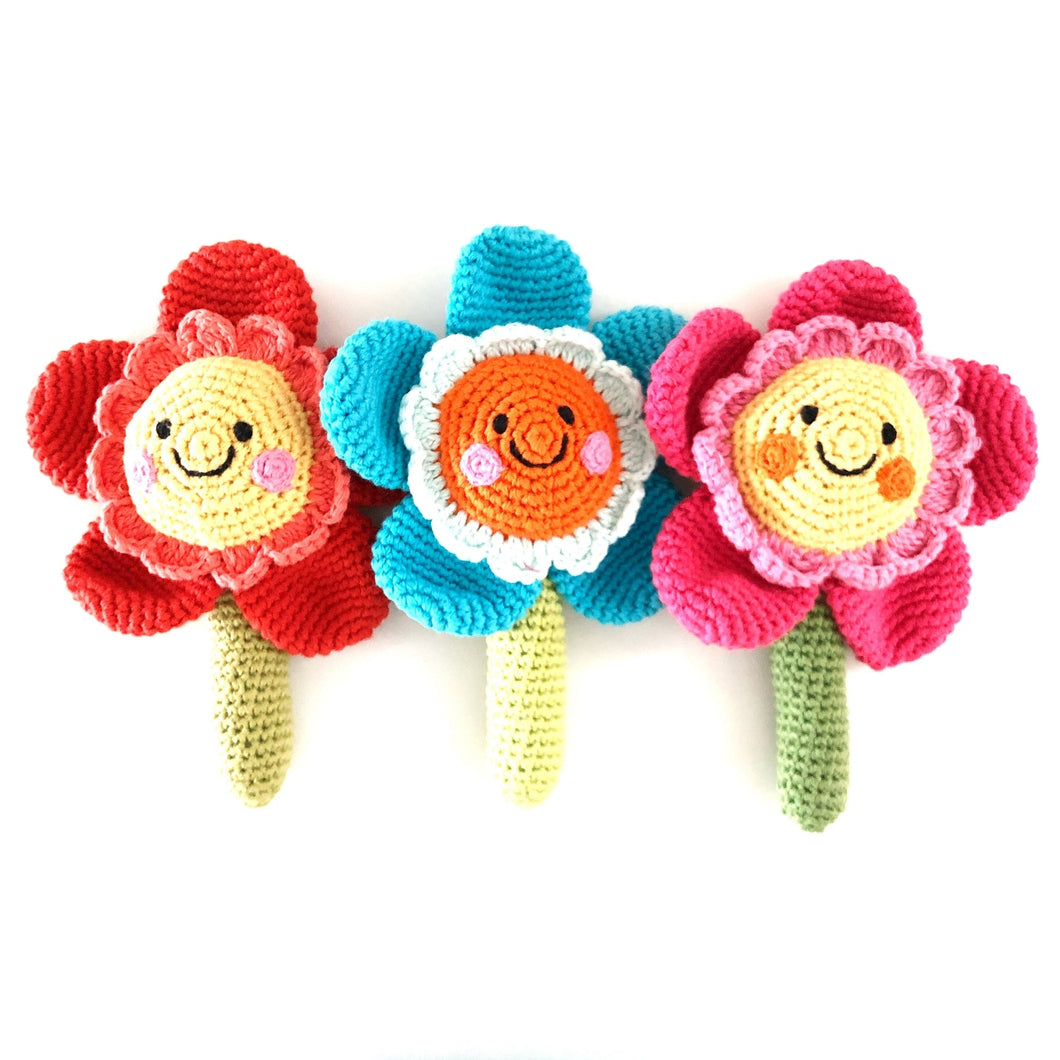 Friendly Flower Rattle
