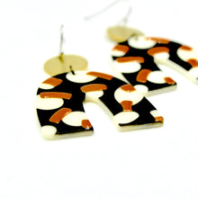 Abstract Autumn Earrings