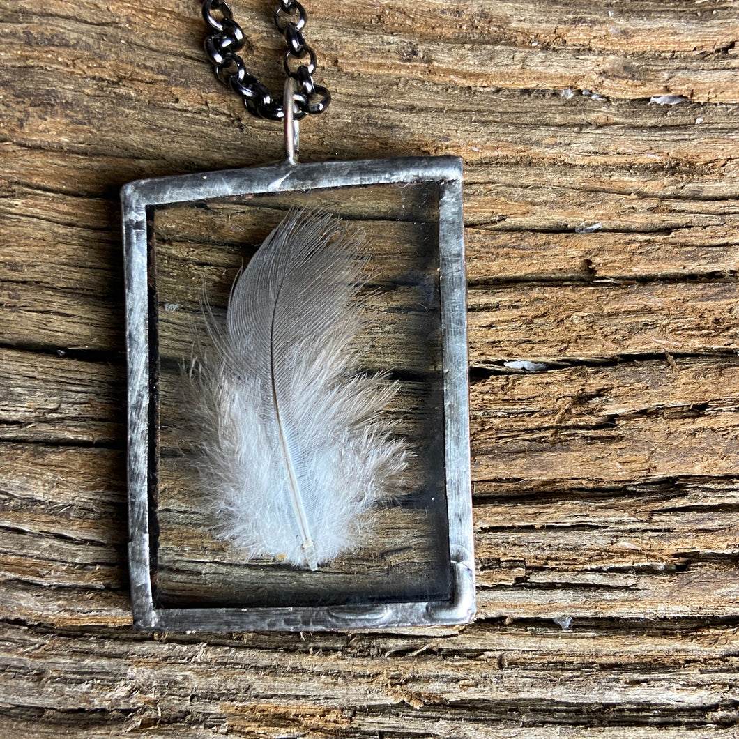 Feather Necklace - XV