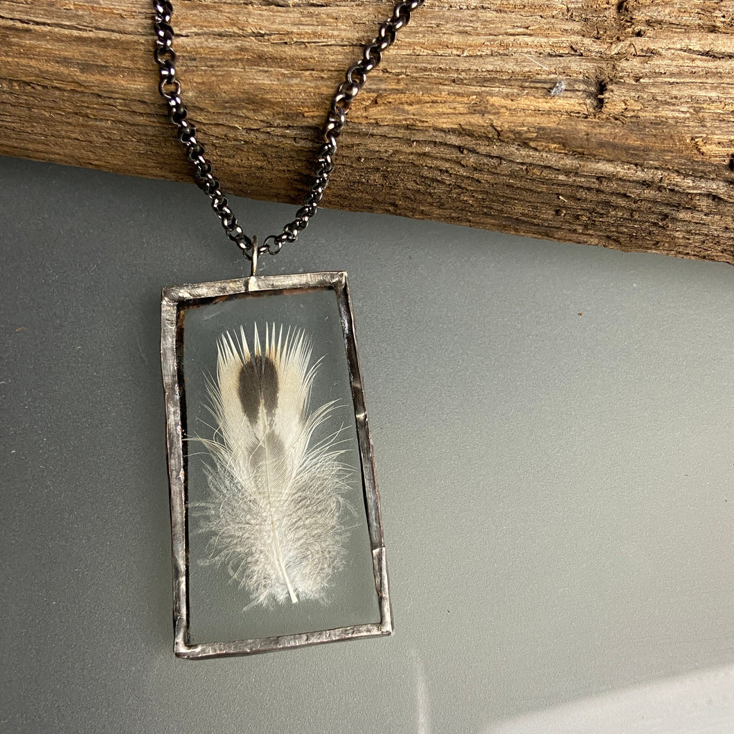 Feather Necklace - IX