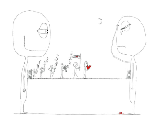Creatures of the Heart print - Fortunately Enough, There's a Parade Prepared for Just Such Occasions...
