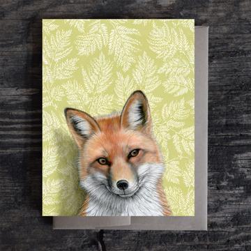 *Notecard - Red Fox