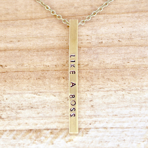 'Like A Boss' Necklace