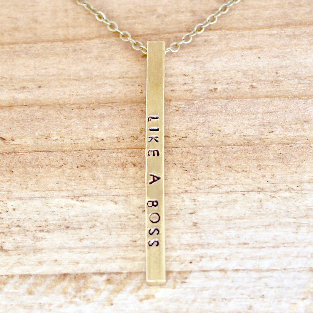 'Like A Boss' Necklace