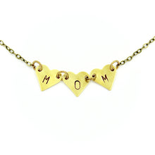 'MOM' Hearts Necklace