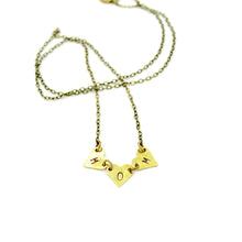 'MOM' Hearts Necklace