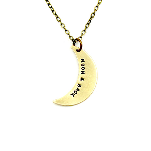 'Moon & Back' Necklace