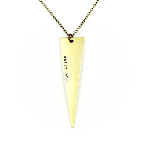 'Raise Hell' Necklace