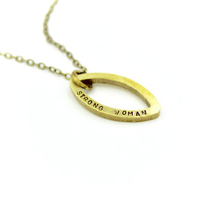 'Strong Woman' Necklace